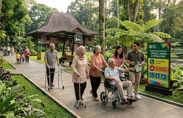 Destinasi Wisata Ramah Lansia di Kebun Raya Cibodas Cianjur