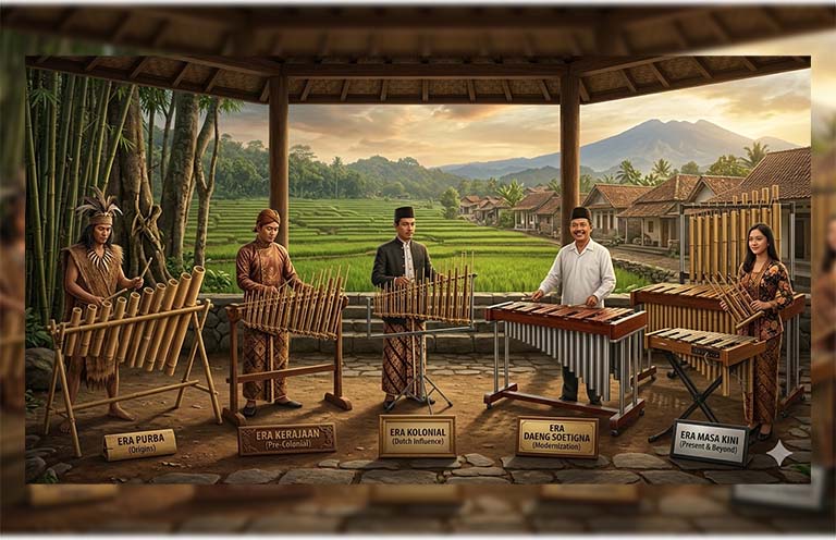 Evolusi dan Fungsi Angklung dalam Geopolitik Sunda Kuno