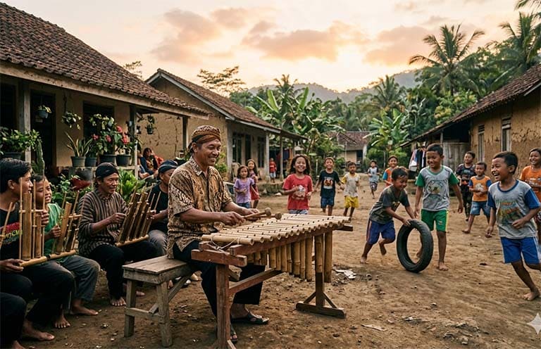 Mengenal Calung, Alat Musik dari Bambu di Jawa Barat