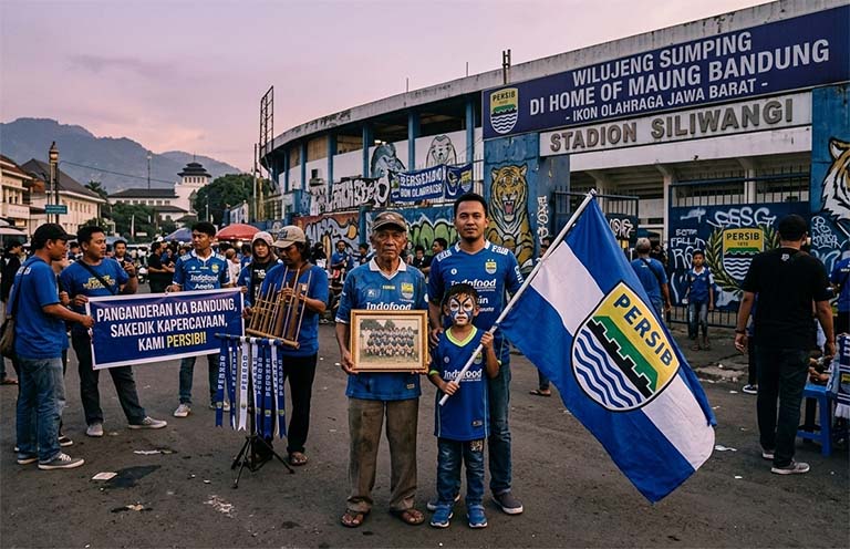 Persib, Tim Nasional di Balik Identitas Warga Jawa Barat