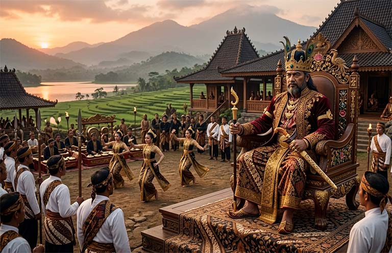 Runtuhnya Kerajaan Sunda Galuh Menurut Naskah Kuno