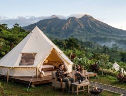 Tempat Glamping Murah di Bogor dengan View Gunung Salak